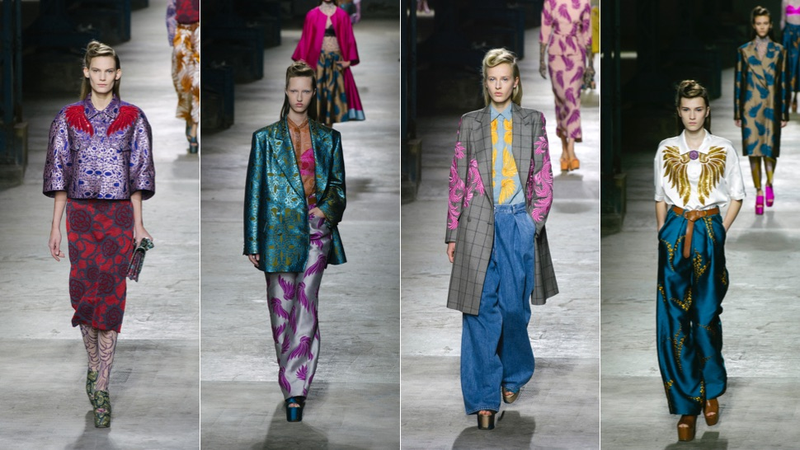 Illustration for article titled Paris Fashion Week: This Dries Van Noten Collection Is Heaven For Your Eyeballs